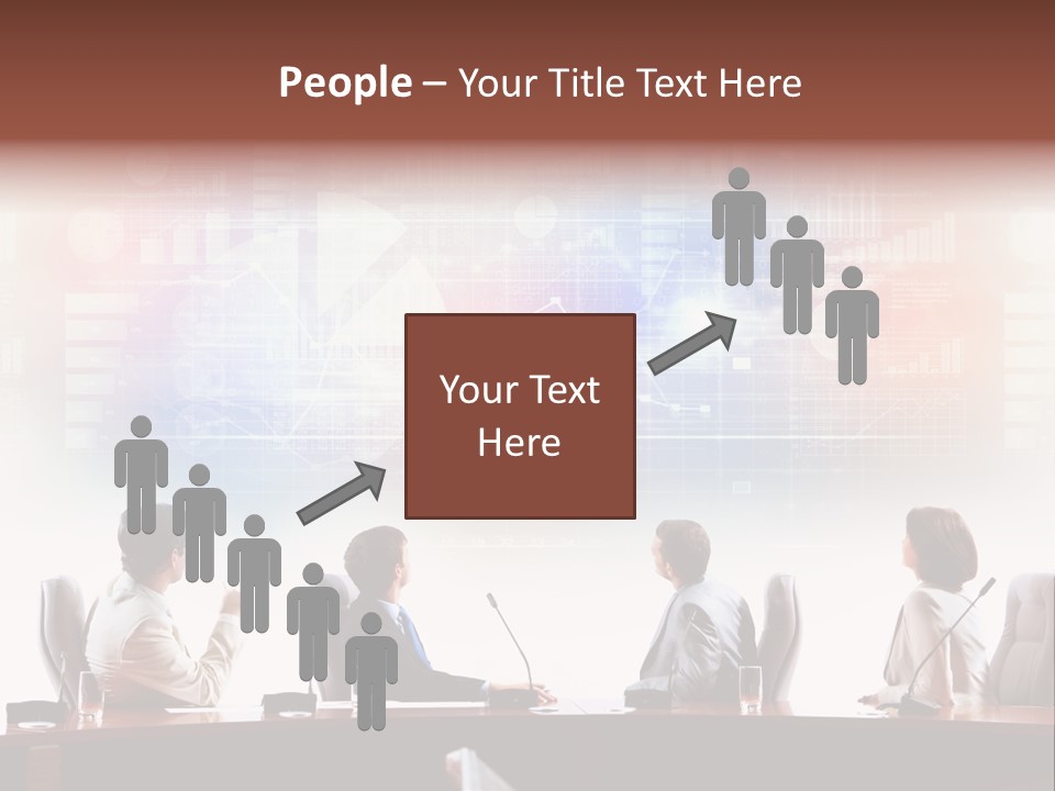 Discuss Group Meeting PowerPoint Template