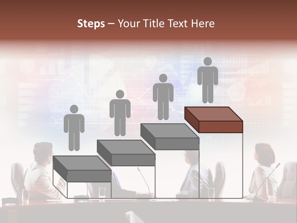 Discuss Group Meeting PowerPoint Template