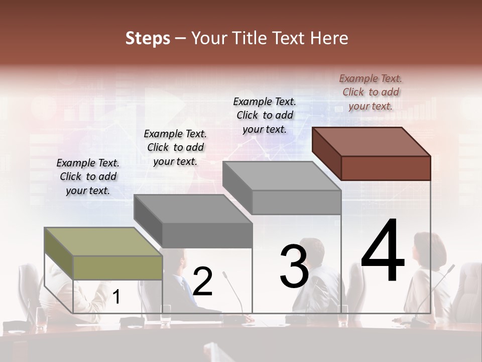 Discuss Group Meeting PowerPoint Template