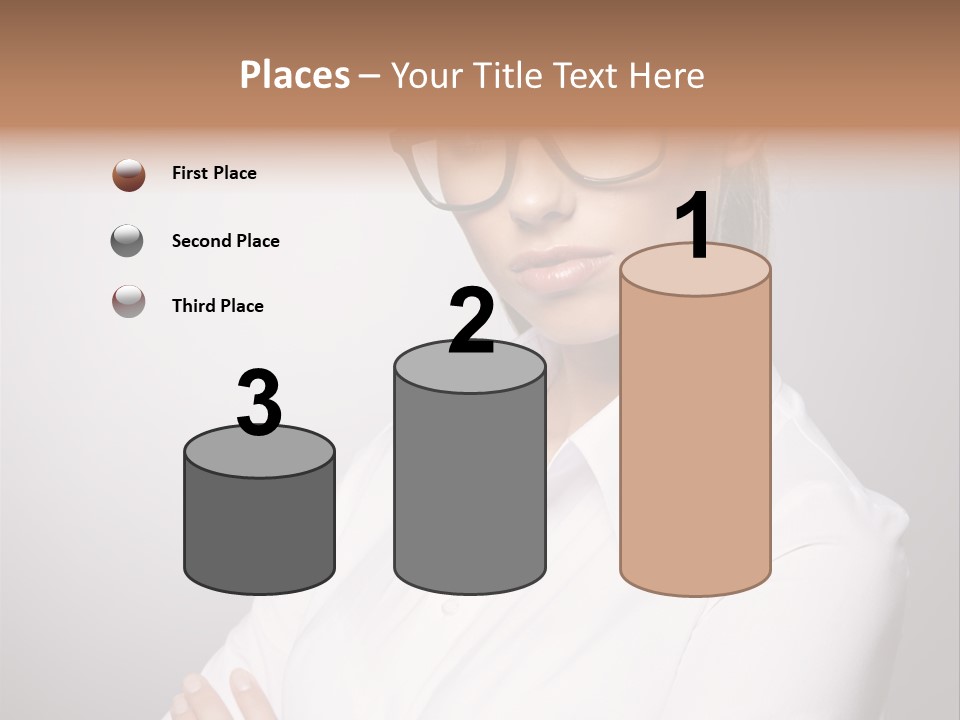 Friendly White Staff PowerPoint Template