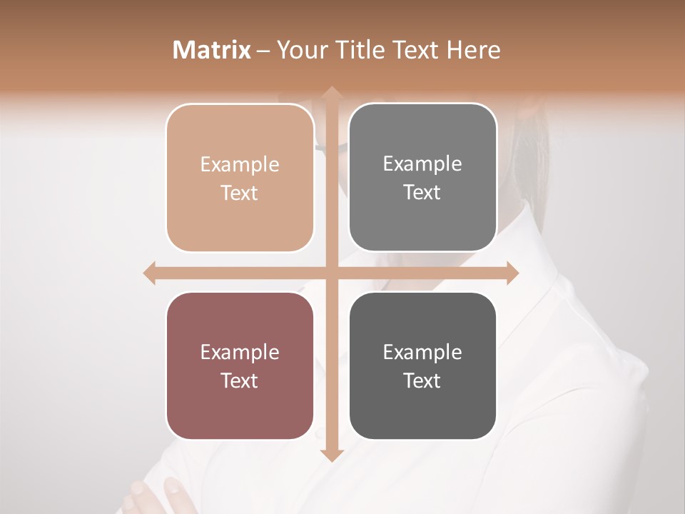 Friendly White Staff PowerPoint Template