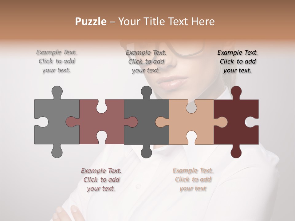 Friendly White Staff PowerPoint Template