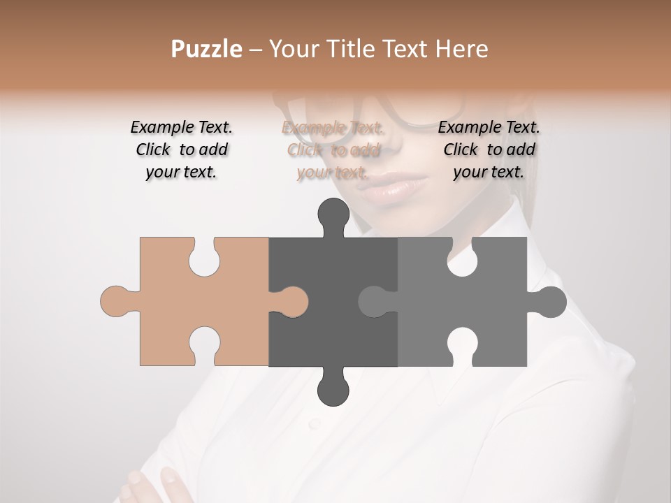 Friendly White Staff PowerPoint Template