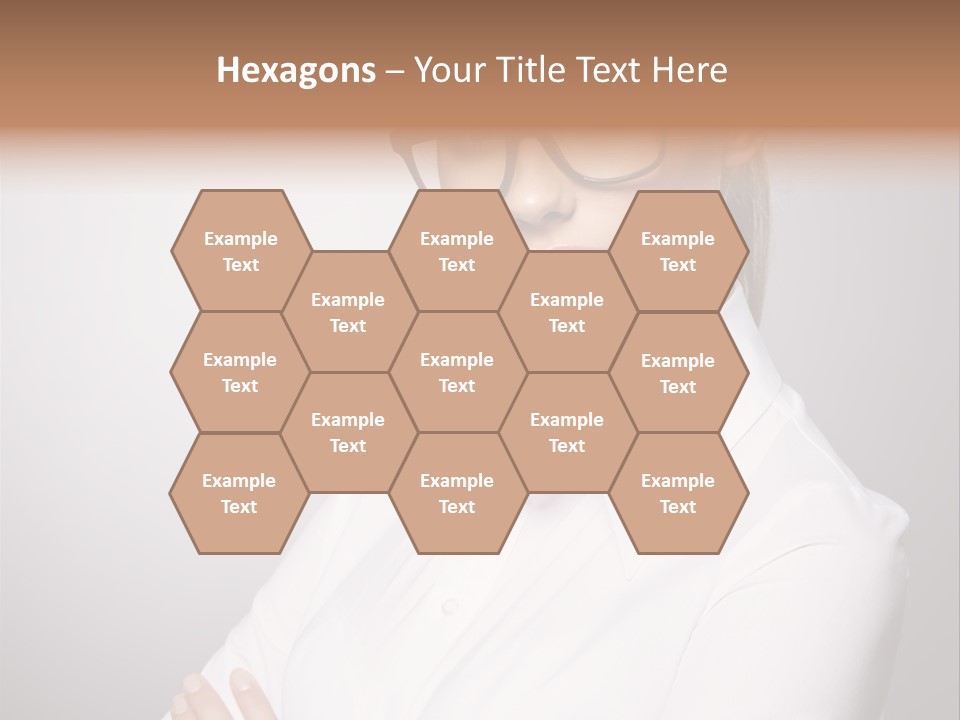 Friendly White Staff PowerPoint Template