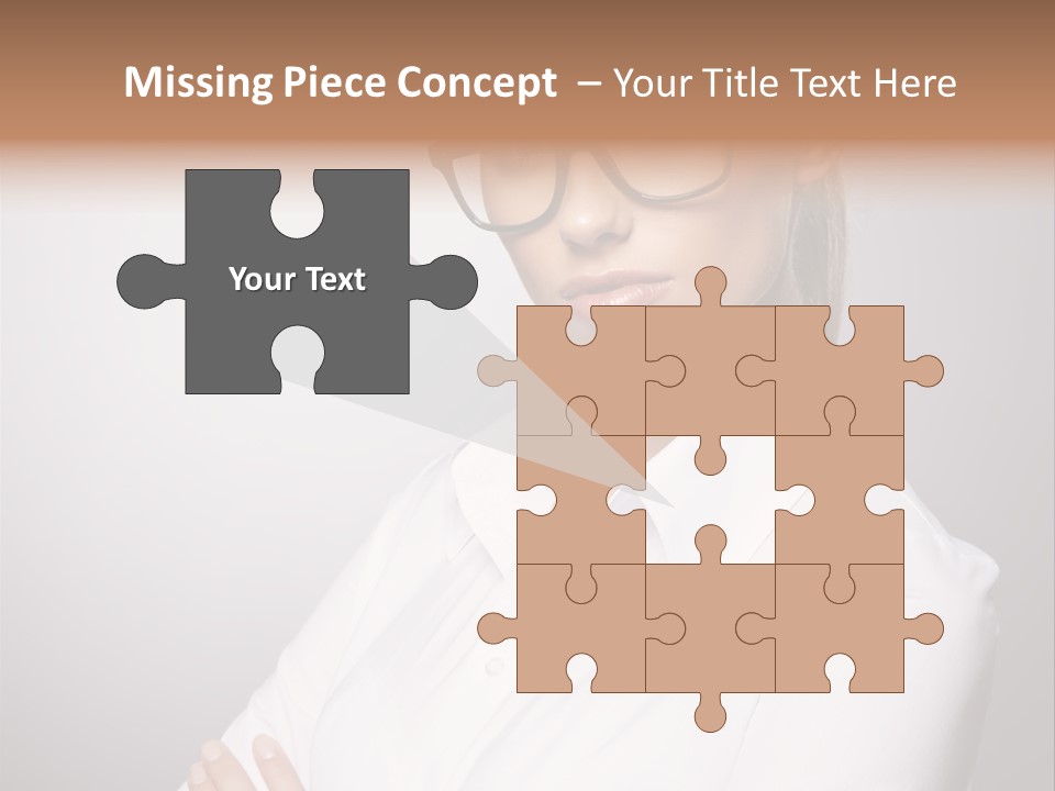 Friendly White Staff PowerPoint Template