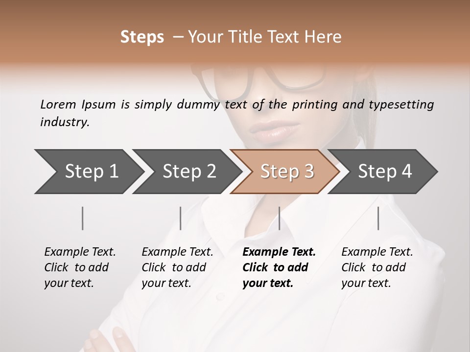Friendly White Staff PowerPoint Template