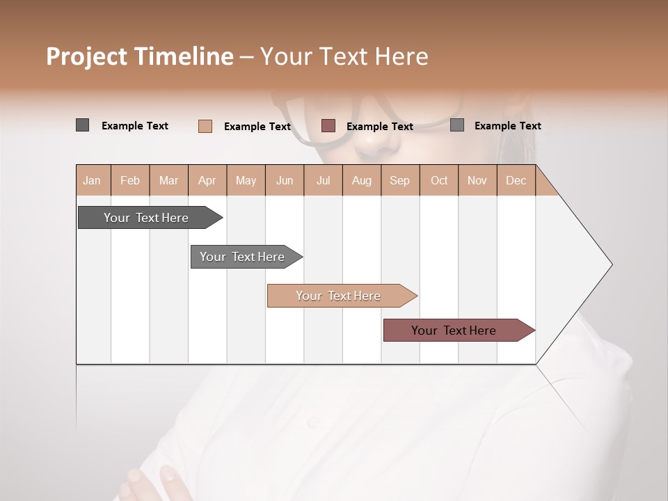 Friendly White Staff PowerPoint Template