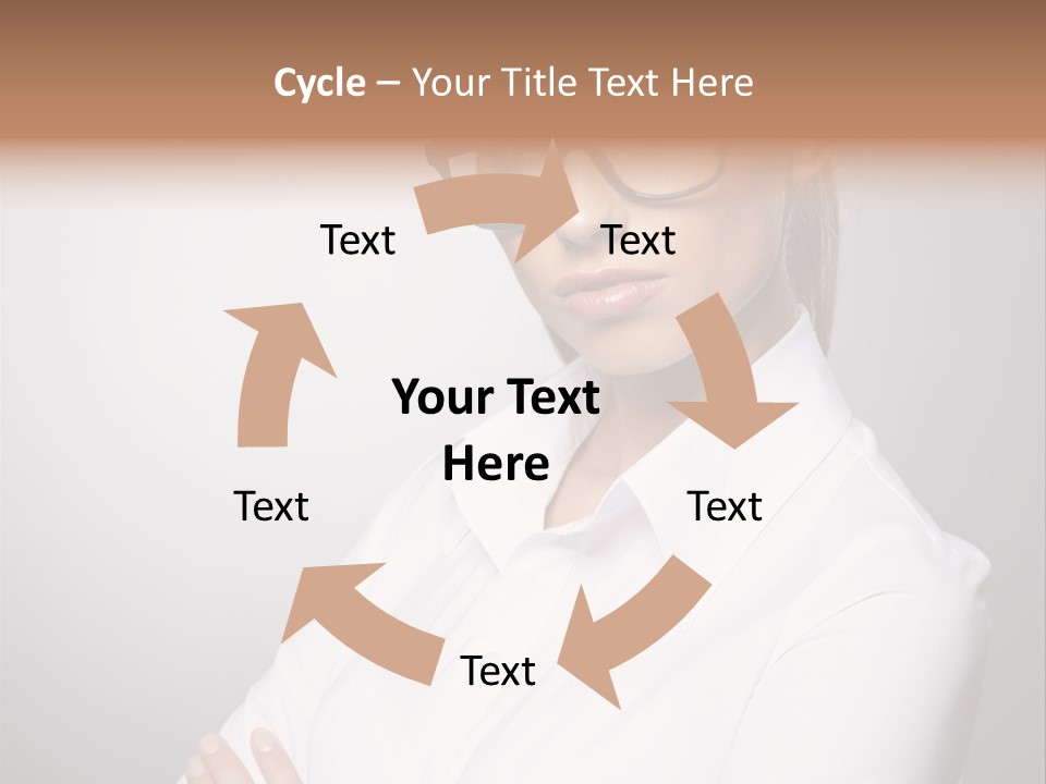 Friendly White Staff PowerPoint Template