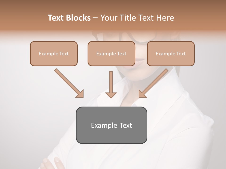 Friendly White Staff PowerPoint Template