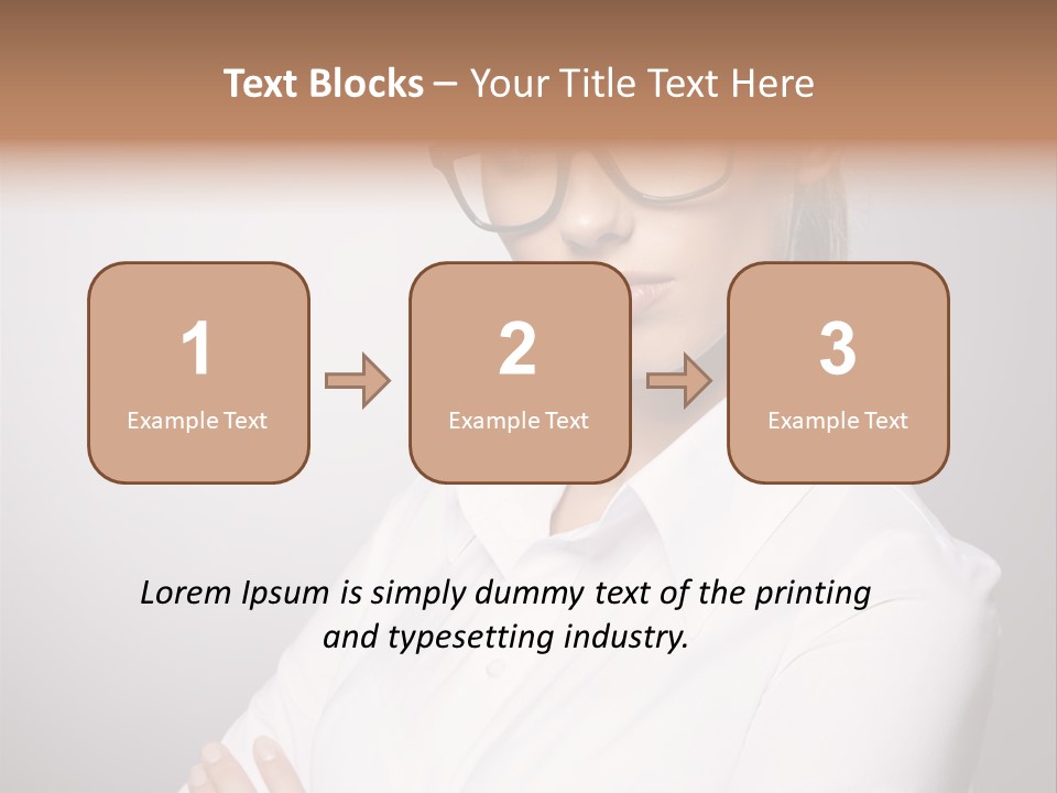 Friendly White Staff PowerPoint Template