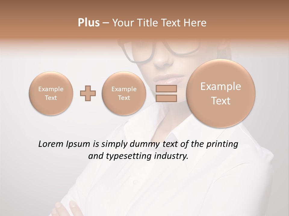 Friendly White Staff PowerPoint Template