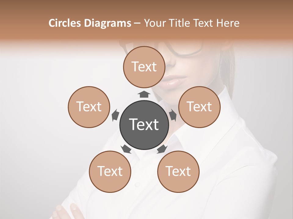 Friendly White Staff PowerPoint Template