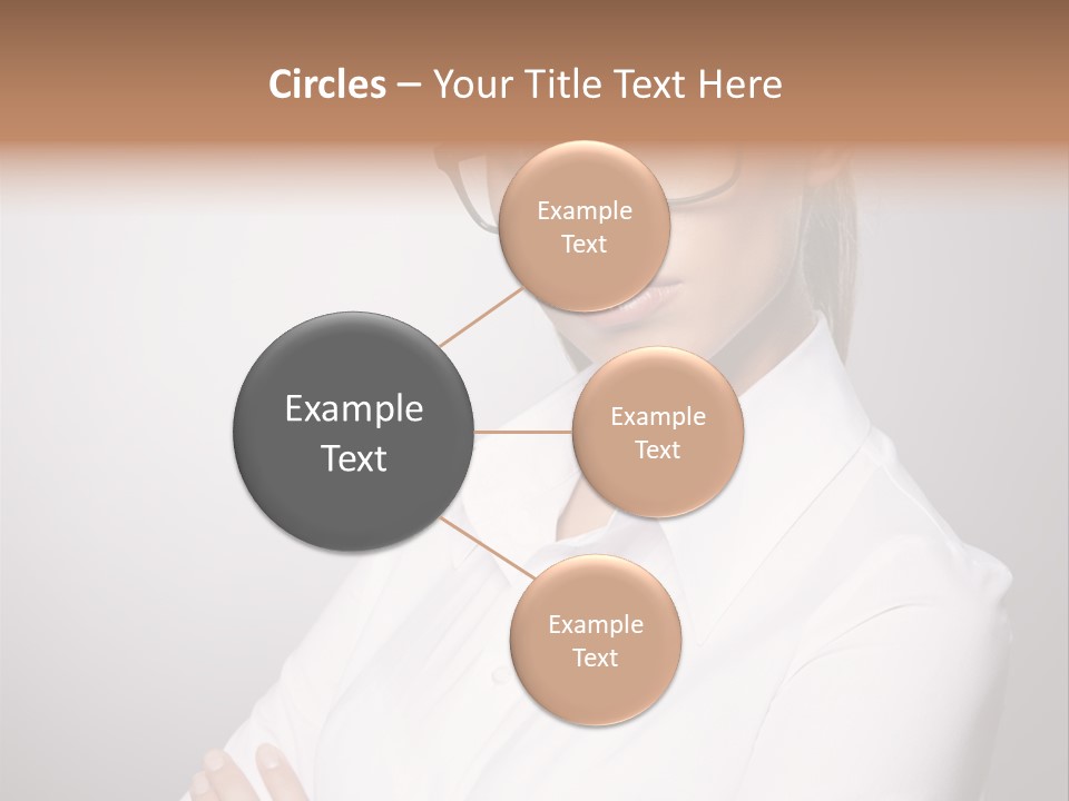 Friendly White Staff PowerPoint Template