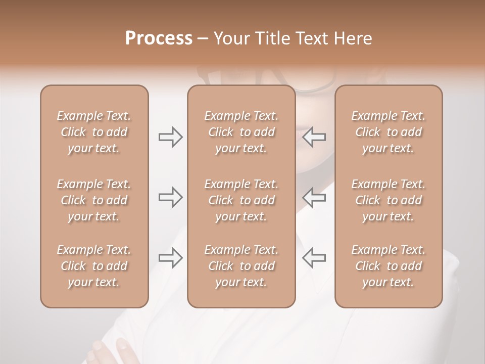 Friendly White Staff PowerPoint Template