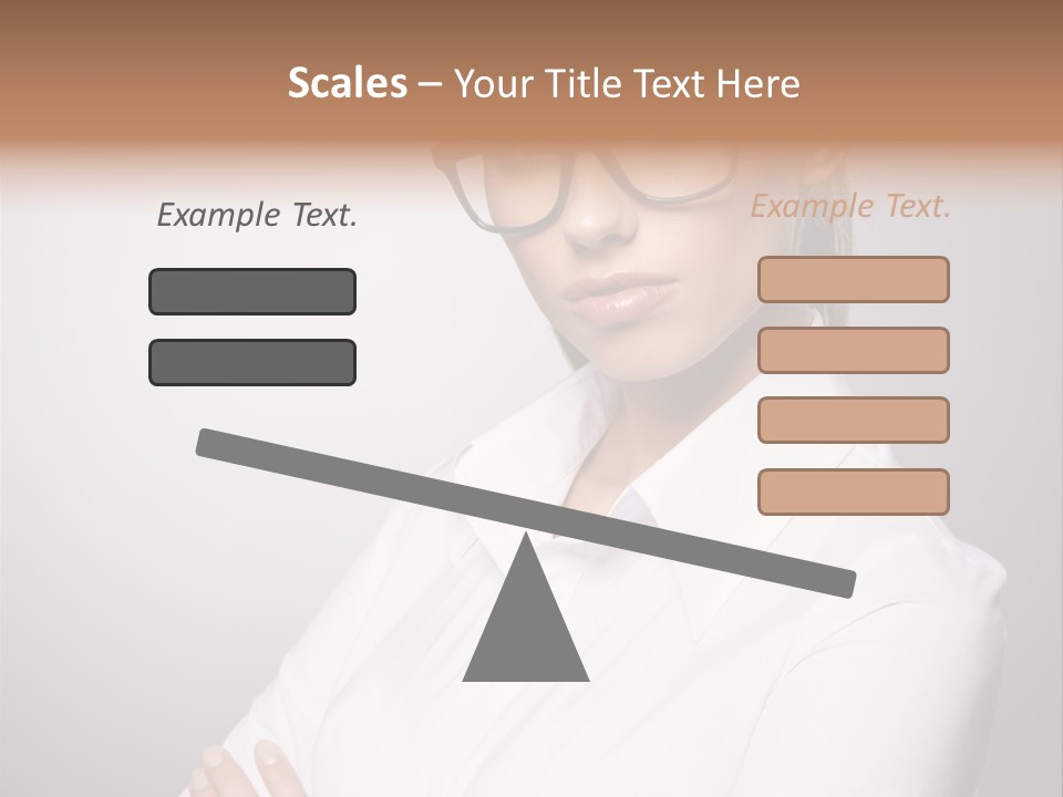 Friendly White Staff PowerPoint Template