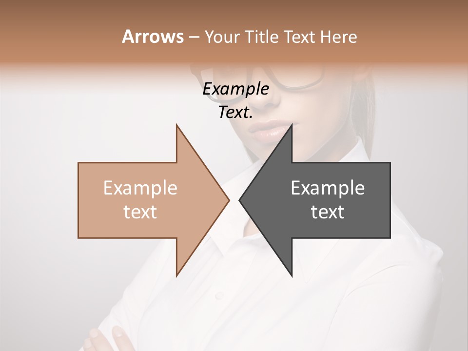 Friendly White Staff PowerPoint Template