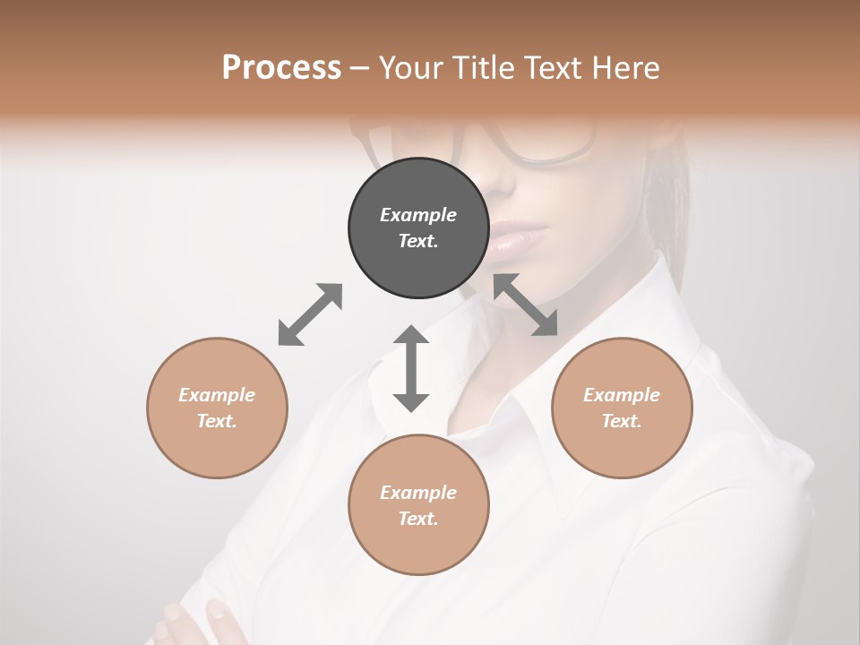 Friendly White Staff PowerPoint Template
