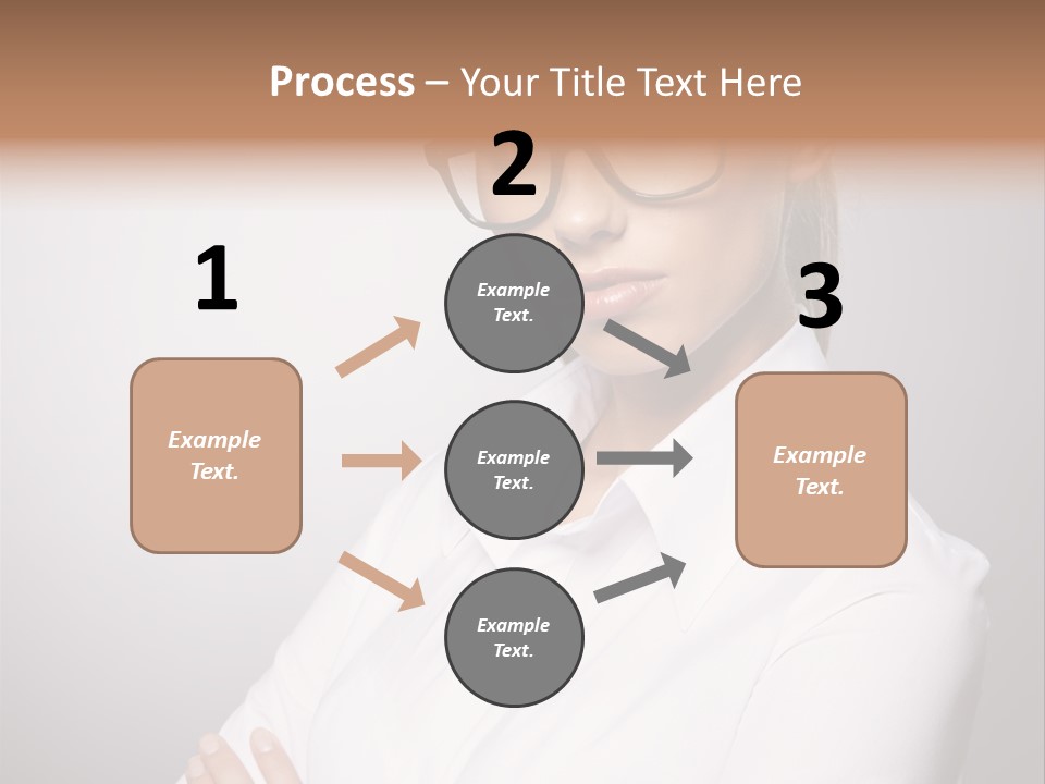 Friendly White Staff PowerPoint Template