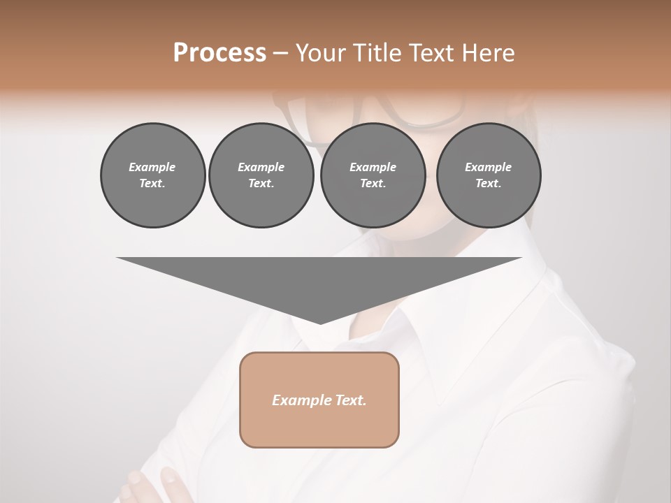 Friendly White Staff PowerPoint Template