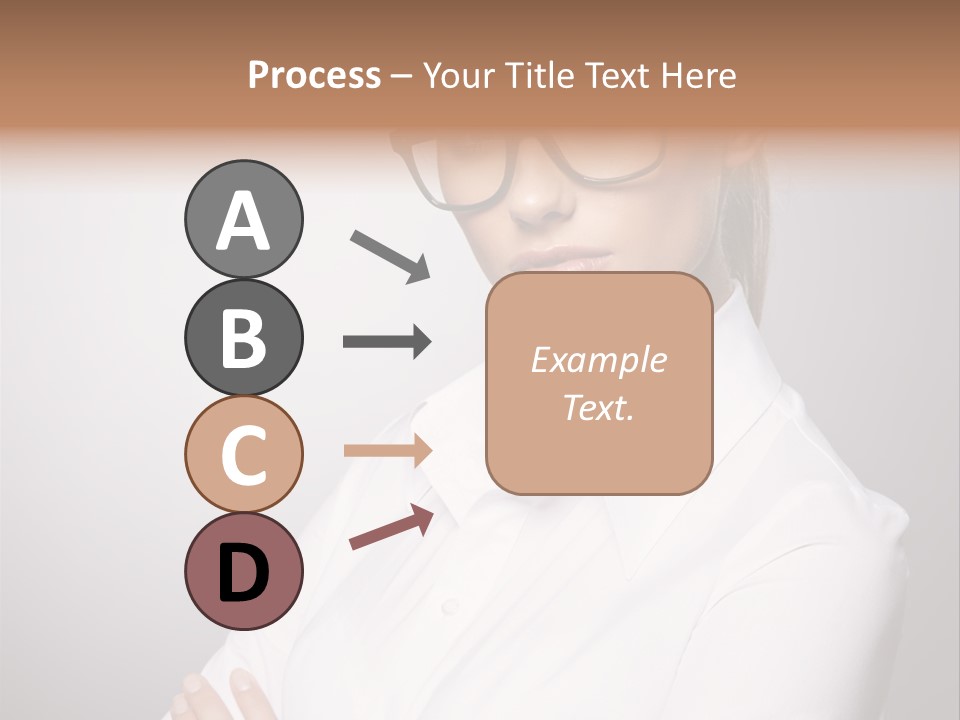 Friendly White Staff PowerPoint Template