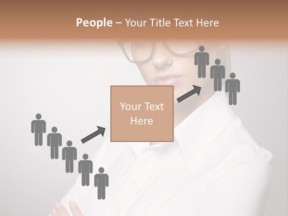Friendly White Staff PowerPoint Template