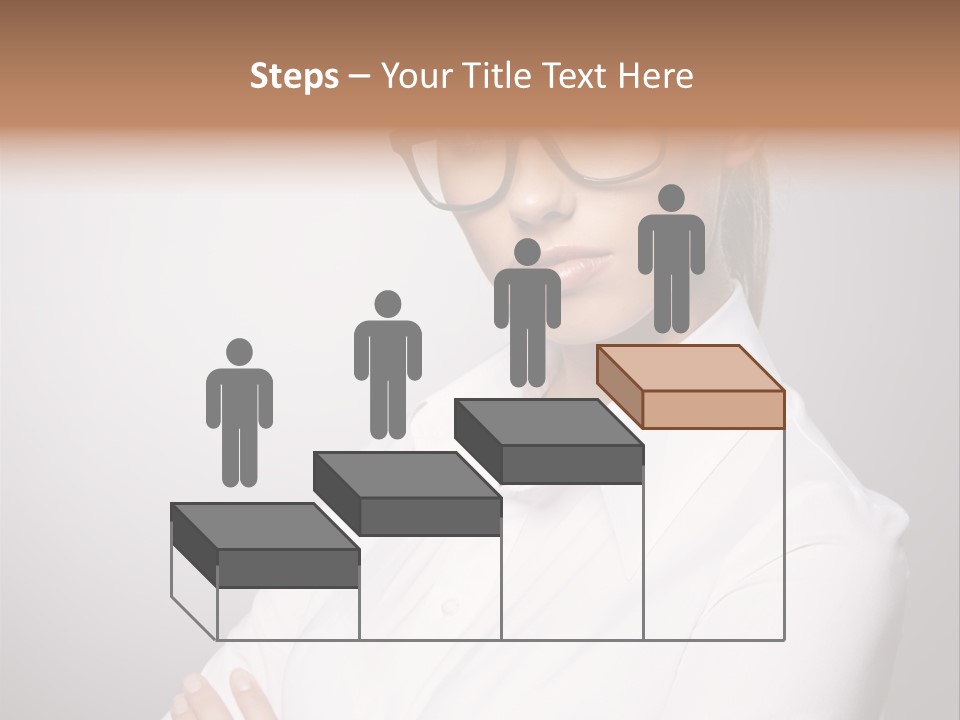 Friendly White Staff PowerPoint Template