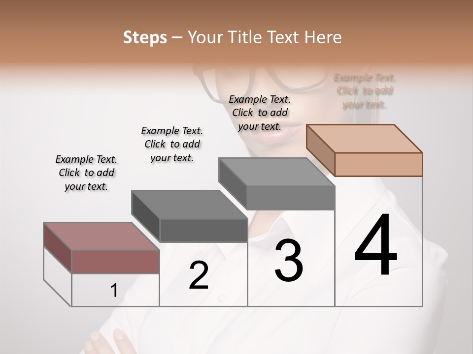Friendly White Staff PowerPoint Template