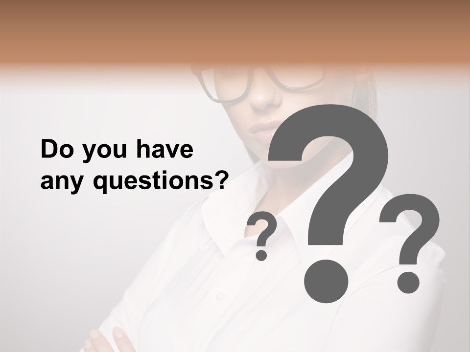 Friendly White Staff PowerPoint Template