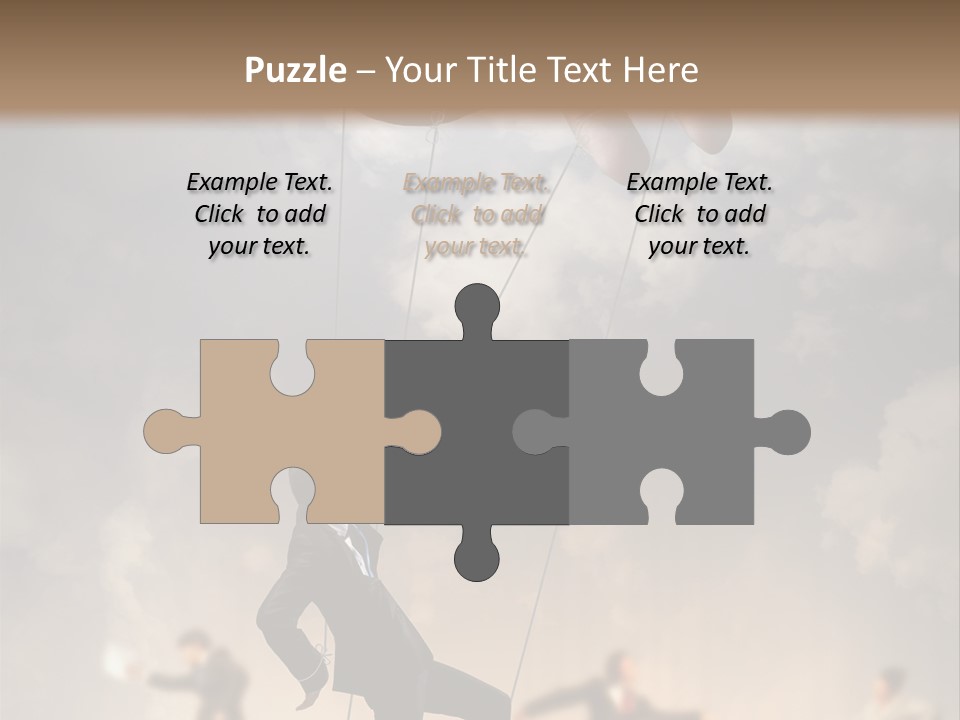 Manipulated Leadership Formal PowerPoint Template