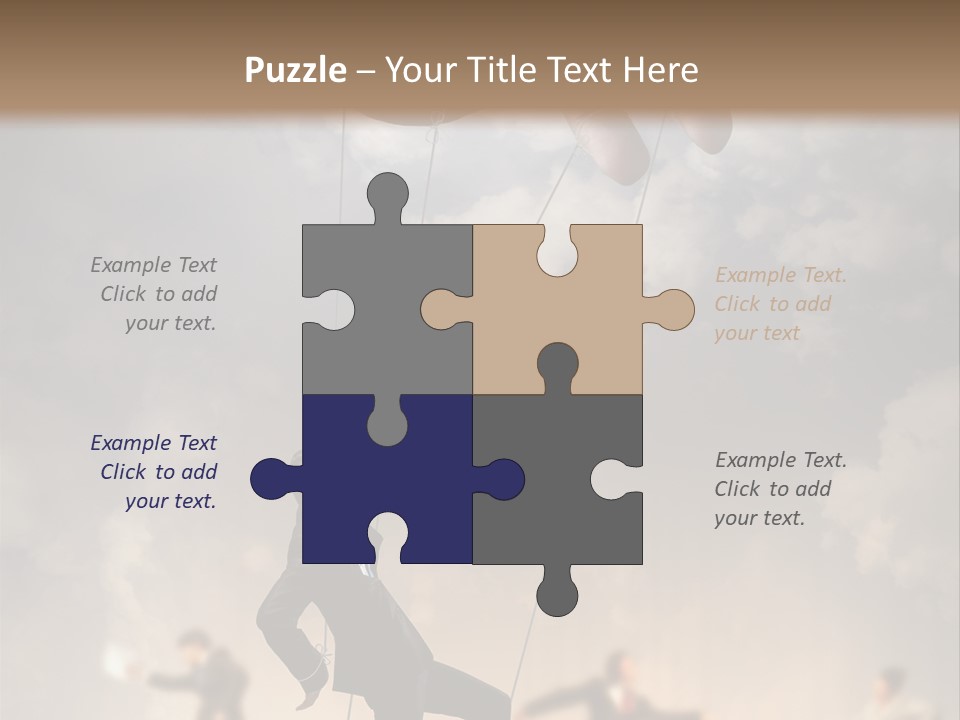 Manipulated Leadership Formal PowerPoint Template