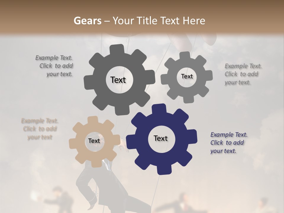 Manipulated Leadership Formal PowerPoint Template