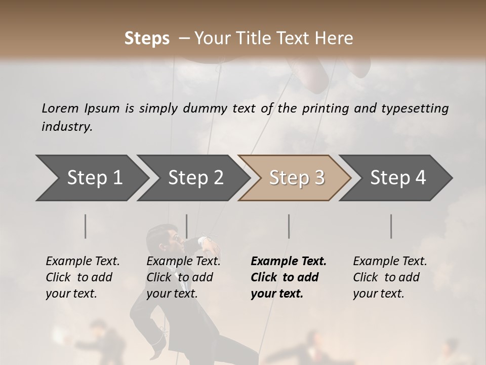 Manipulated Leadership Formal PowerPoint Template
