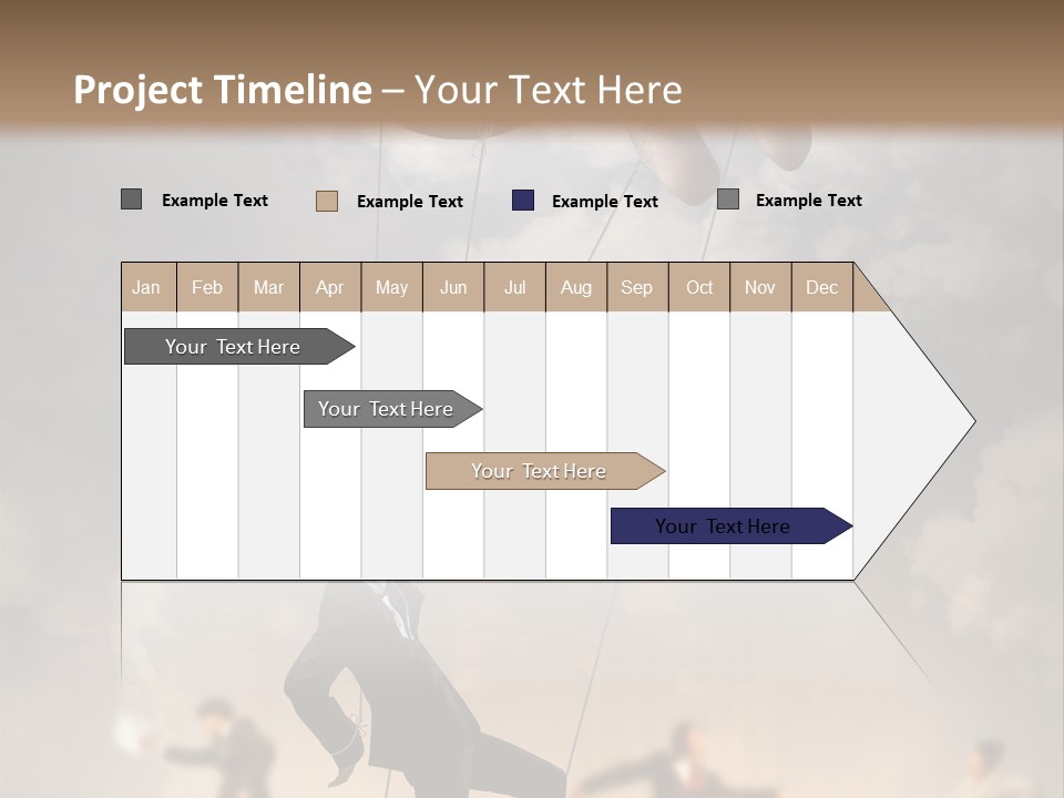 Manipulated Leadership Formal PowerPoint Template