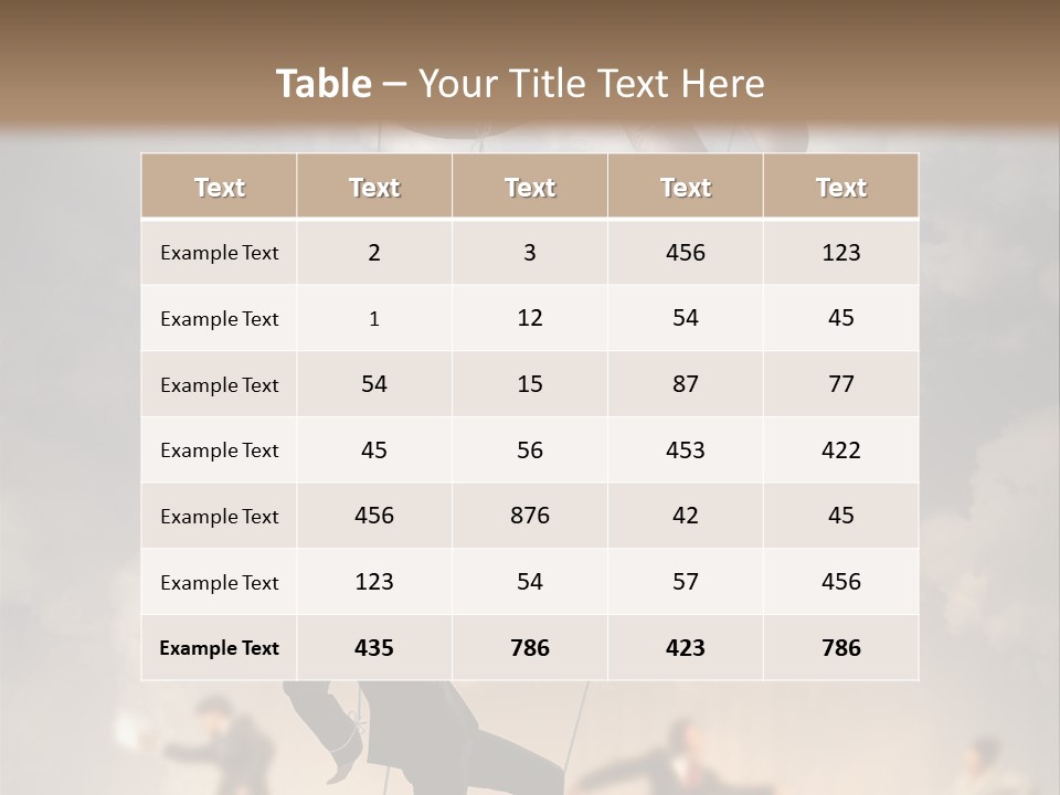 Manipulated Leadership Formal PowerPoint Template