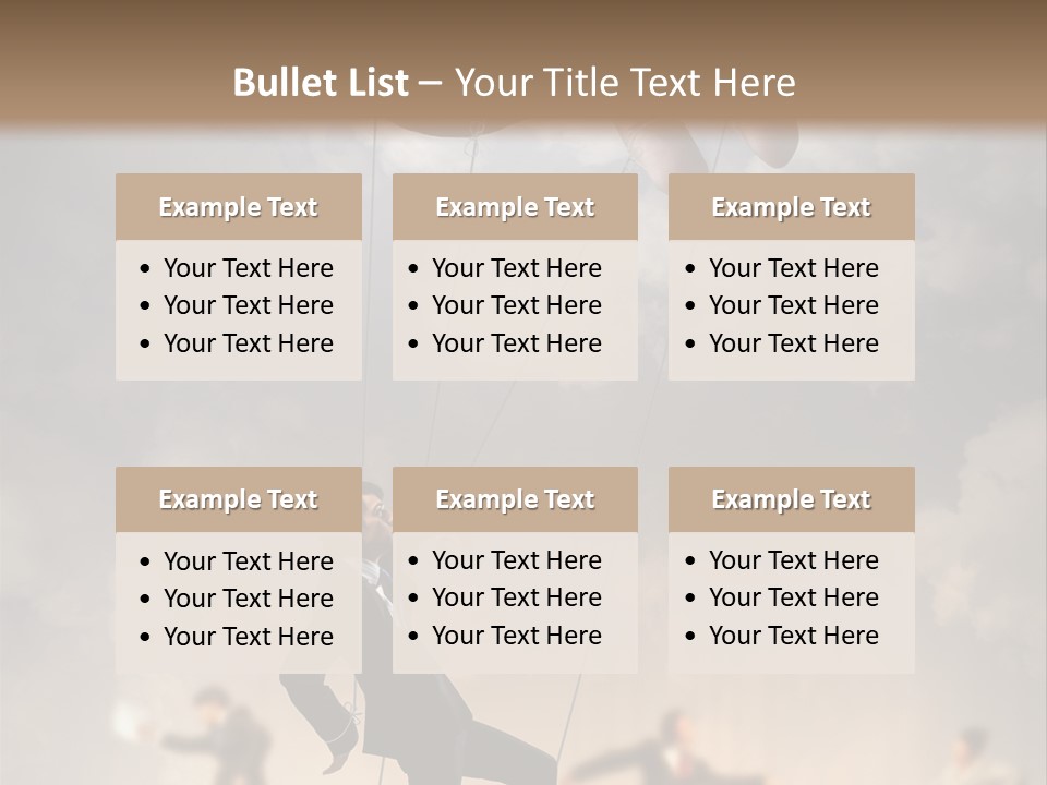 Manipulated Leadership Formal PowerPoint Template
