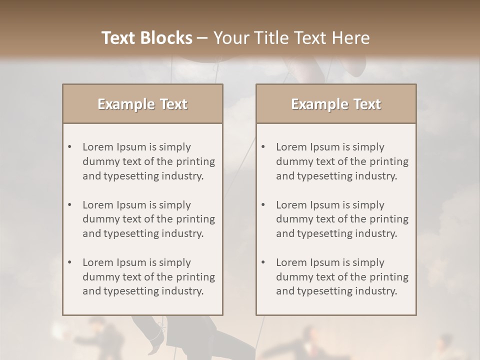 Manipulated Leadership Formal PowerPoint Template