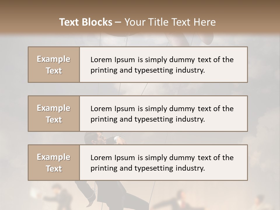 Manipulated Leadership Formal PowerPoint Template
