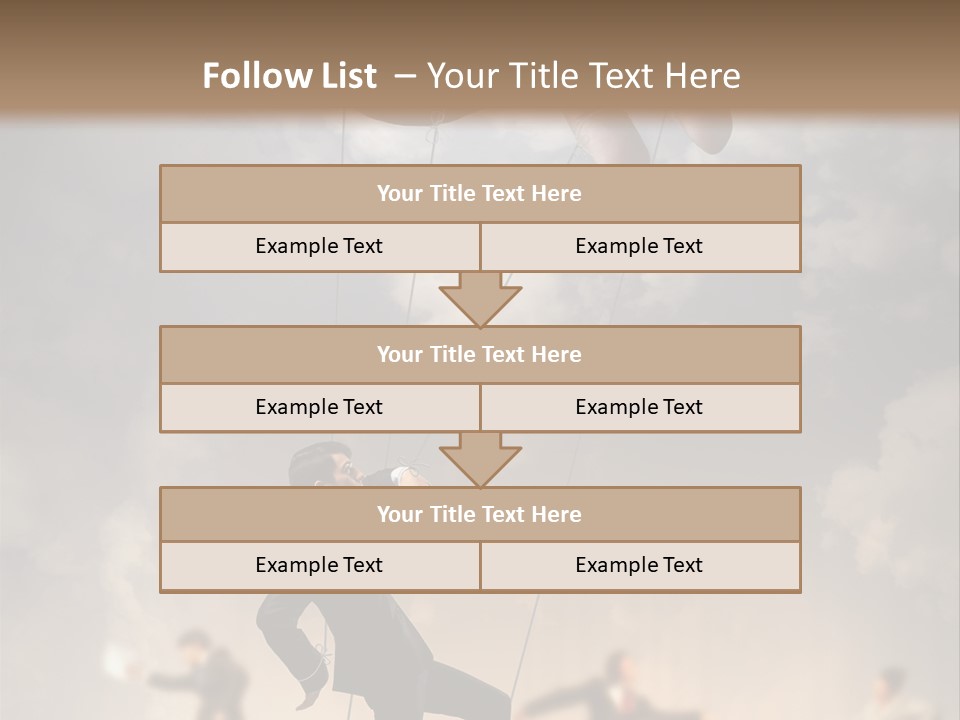 Manipulated Leadership Formal PowerPoint Template