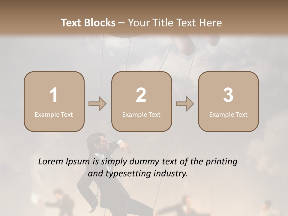 Manipulated Leadership Formal PowerPoint Template