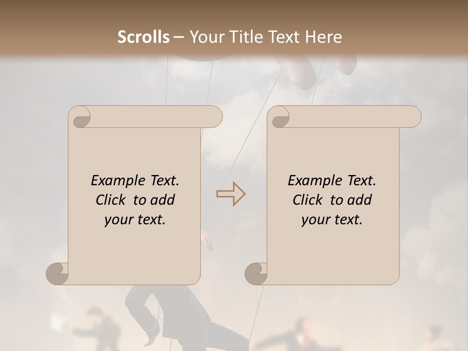 Manipulated Leadership Formal PowerPoint Template