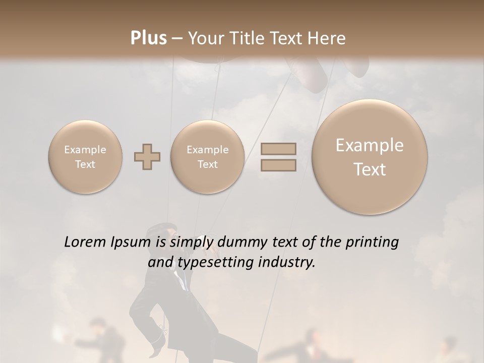 Manipulated Leadership Formal PowerPoint Template