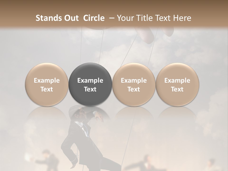 Manipulated Leadership Formal PowerPoint Template