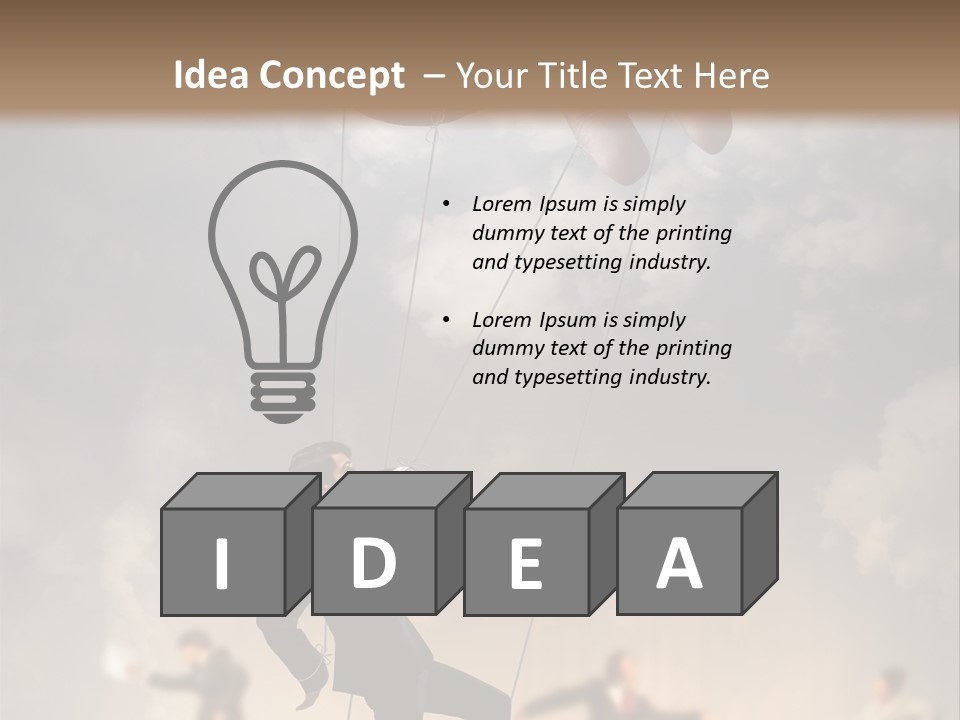 Manipulated Leadership Formal PowerPoint Template