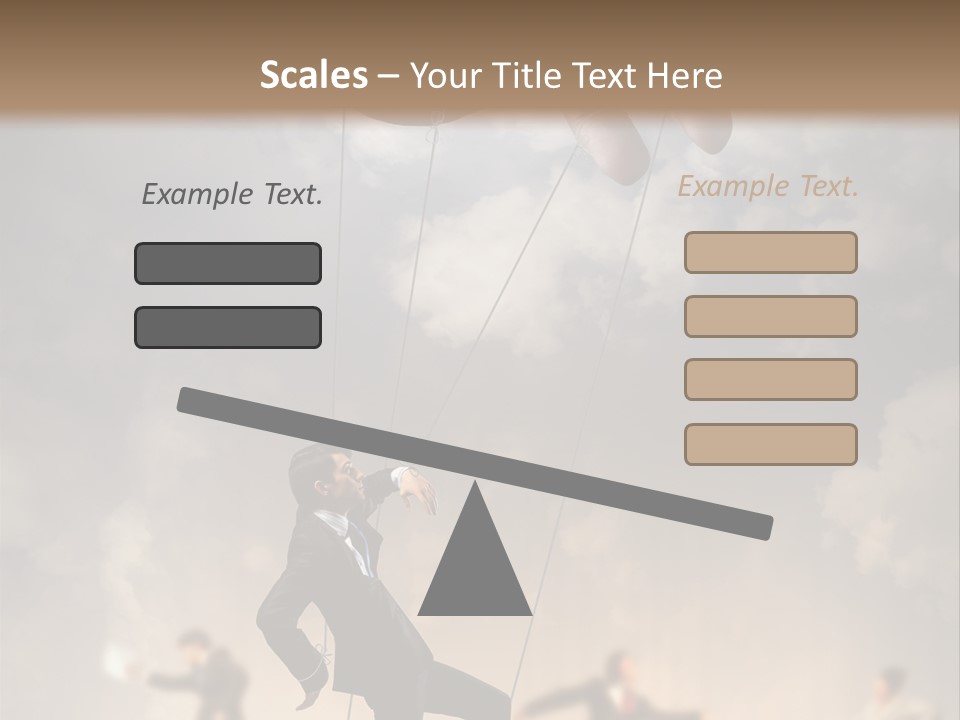 Manipulated Leadership Formal PowerPoint Template