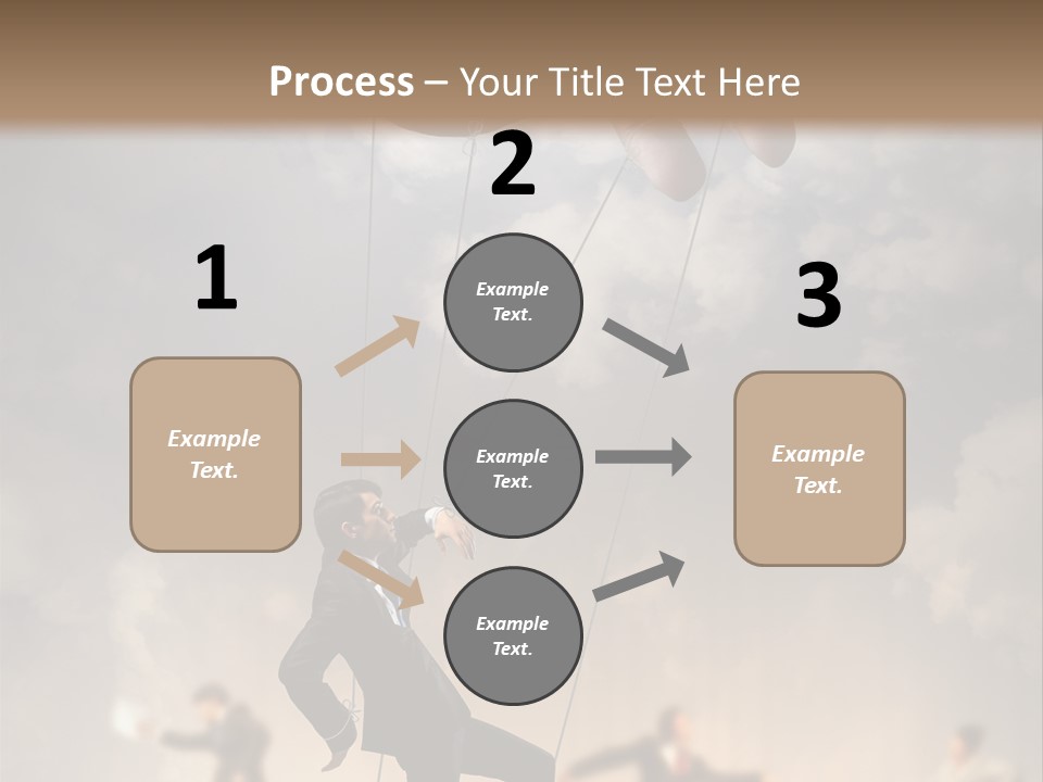 Manipulated Leadership Formal PowerPoint Template