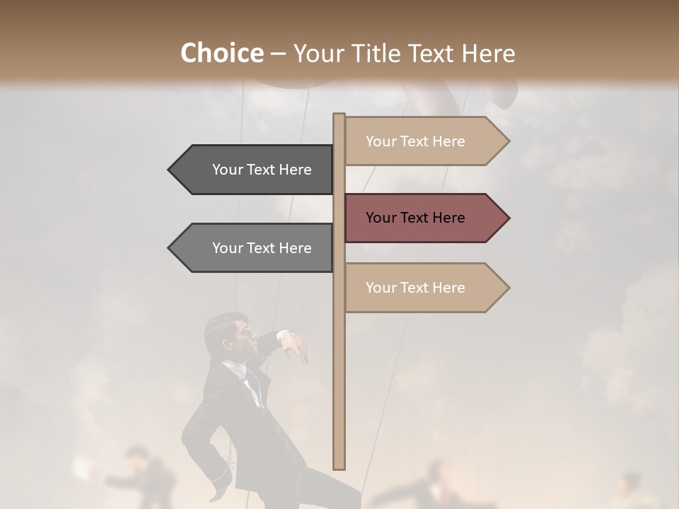 Manipulated Leadership Formal PowerPoint Template