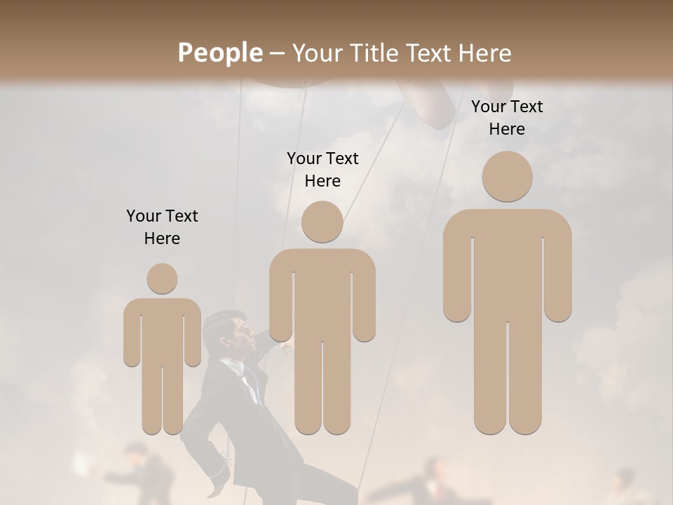 Manipulated Leadership Formal PowerPoint Template