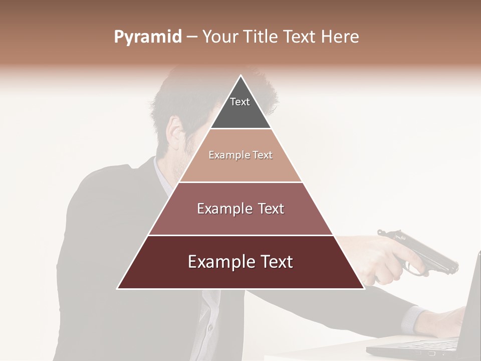 Computer Aggressive Software PowerPoint Template