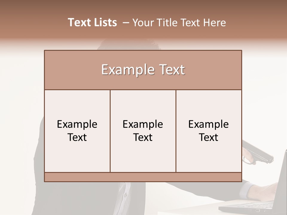 Computer Aggressive Software PowerPoint Template