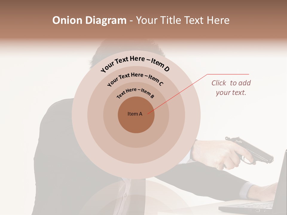 Computer Aggressive Software PowerPoint Template